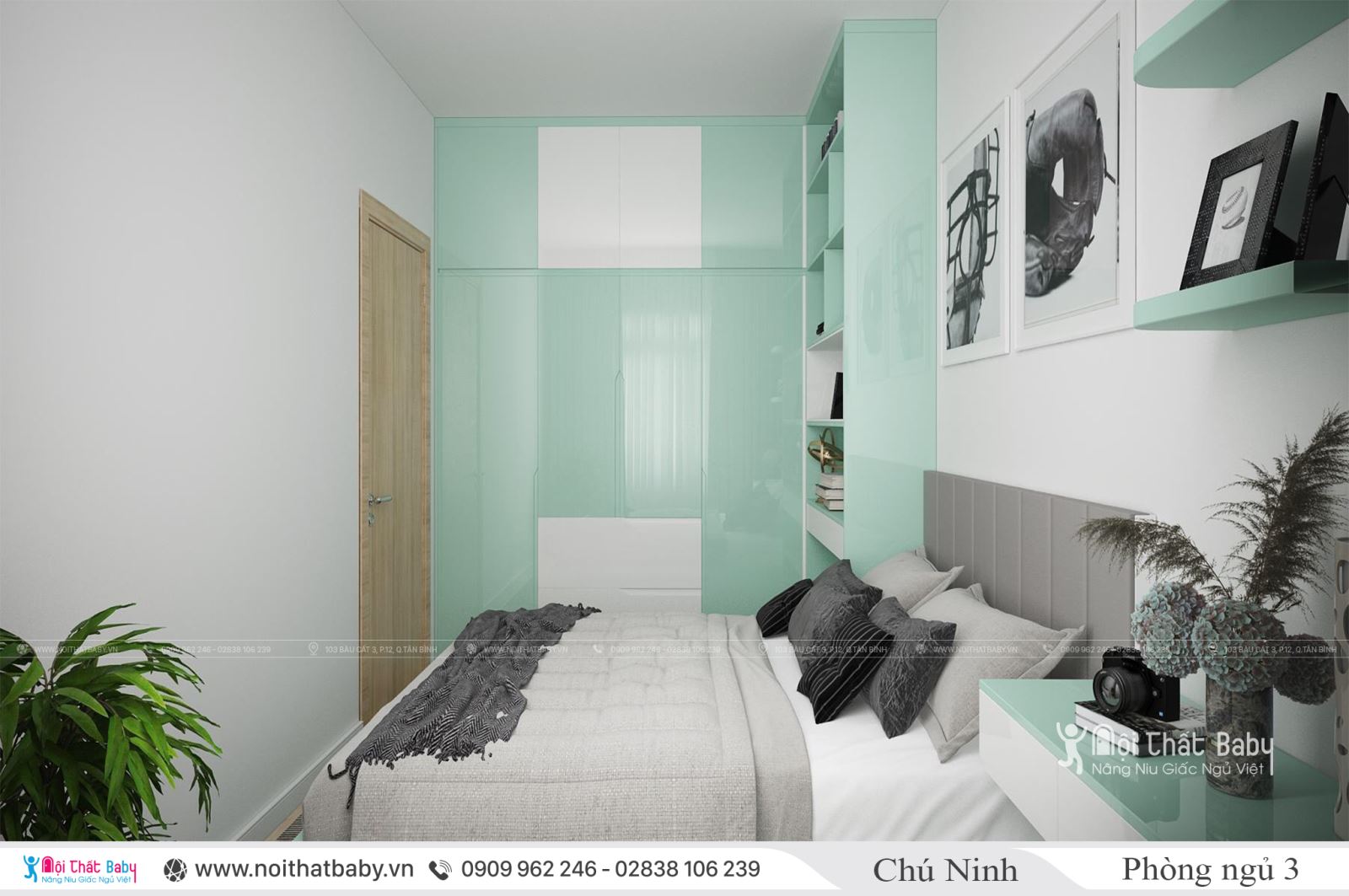 Thiết kế nội thất nguyên căn hiện đại tại Emerald Celadon City 104m2